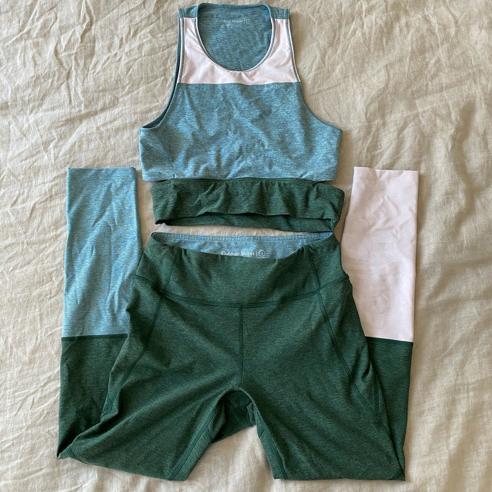 Outdoor Voices Workout Set